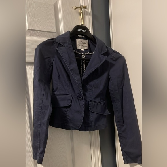 2 for $20 Urban behaviour Y2K Navy blue blazer - Picture 3 of 3